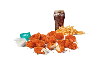 12pc Buffalo Crispy Boneless Wings Combo