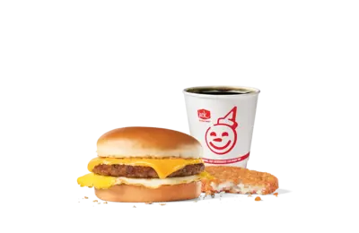 Sausage Breakfast Jack® Combo