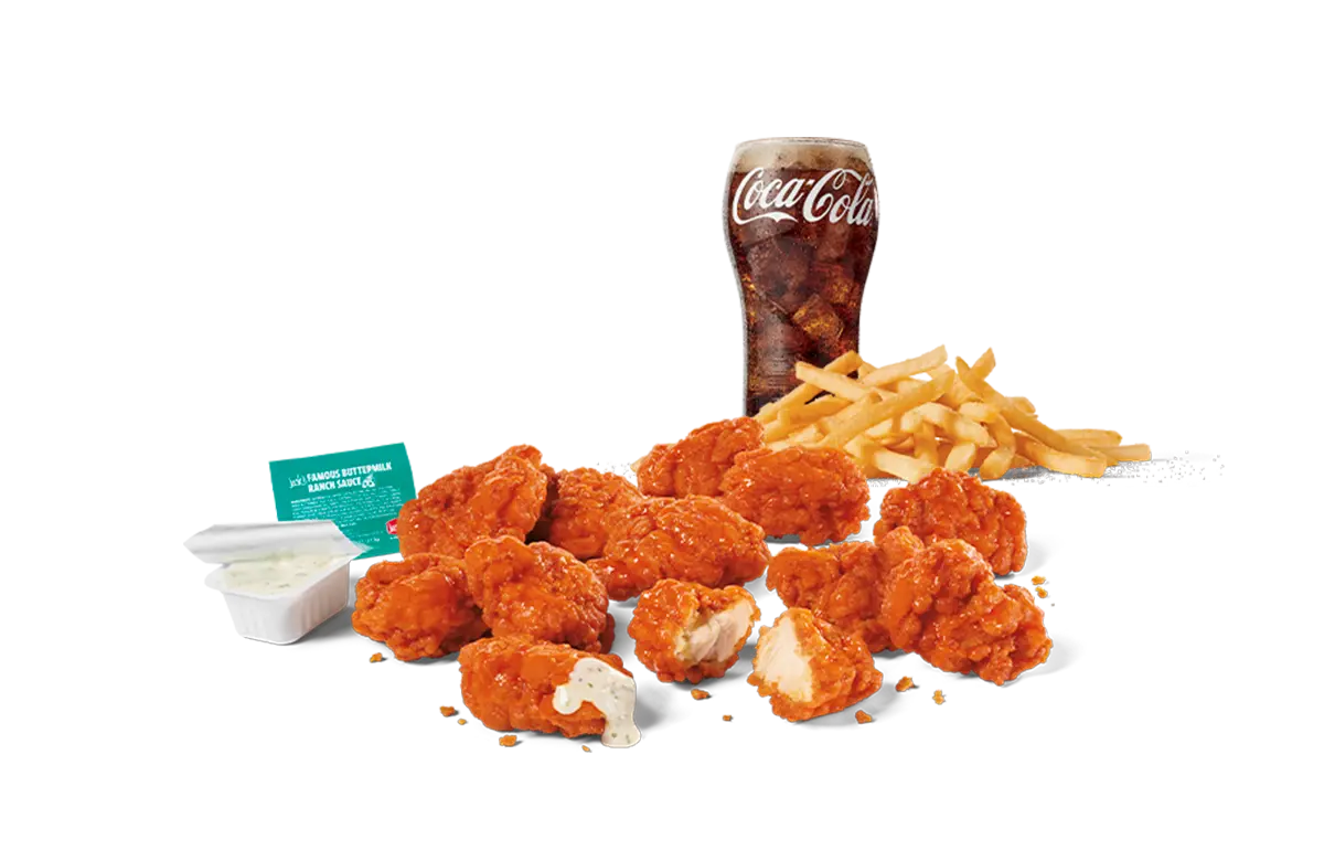 12pc Buffalo Crispy Boneless Wings Combo