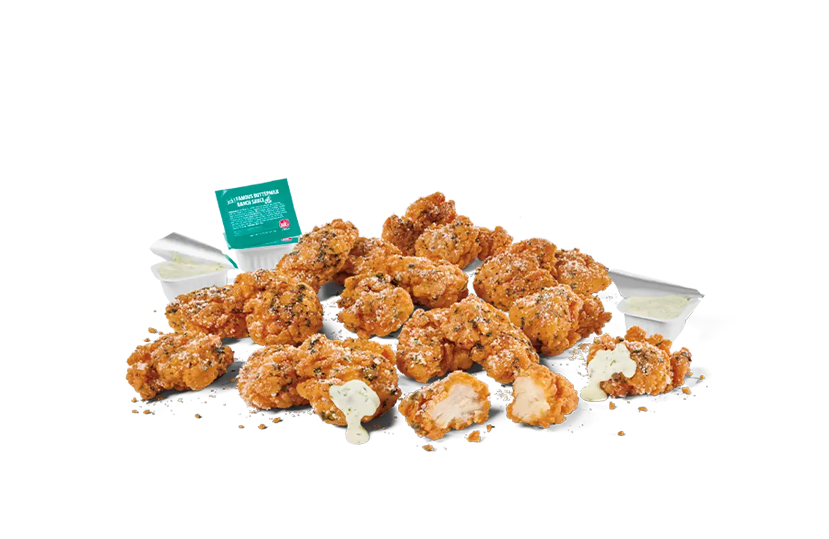 18Pc Garlic Parm Crispy Boneless Wings