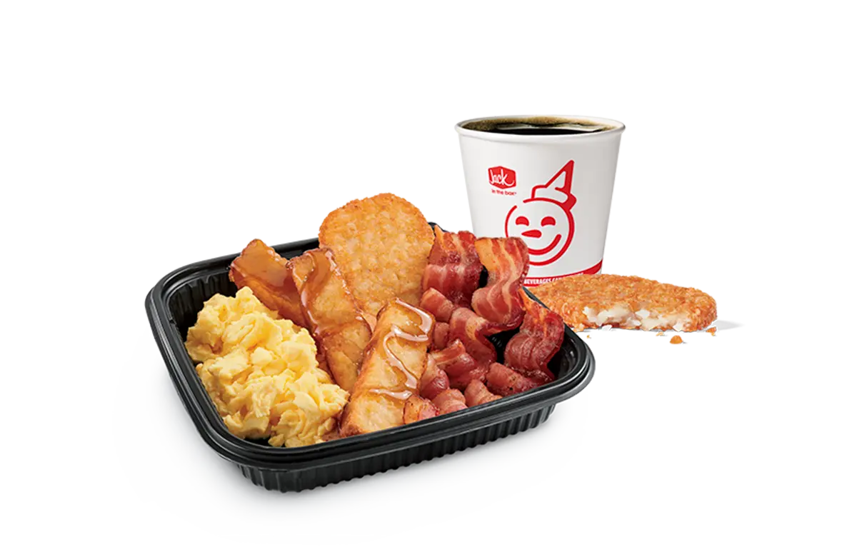 3Pc Classic French Toast Sticks Platter w/ Bacon Combo