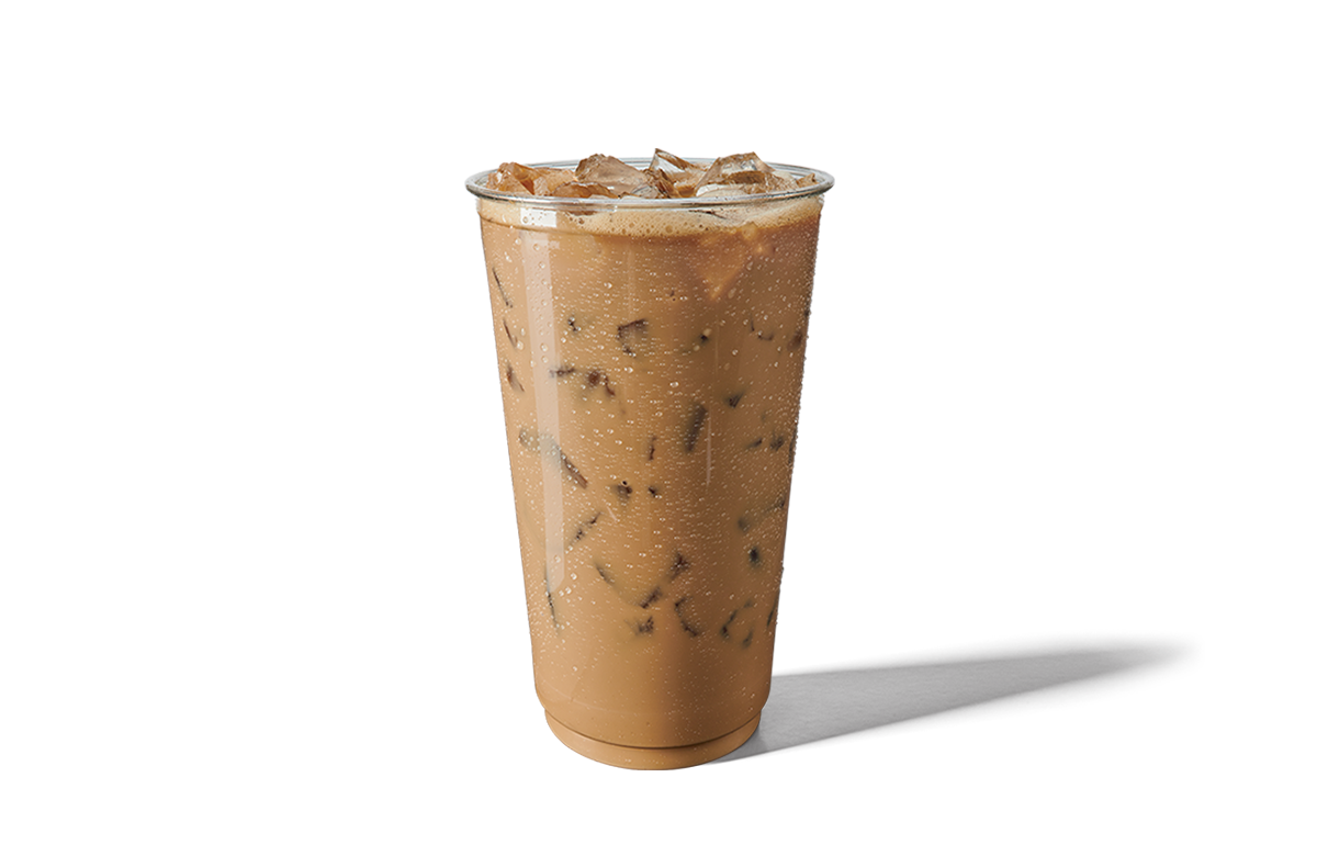 Caramel Sweet Cream Iced Coffee