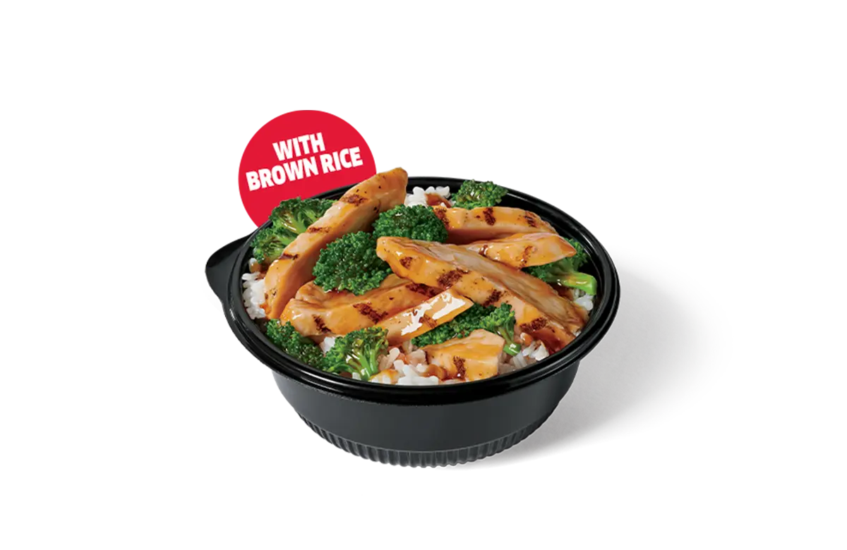 Chicken Teriyaki Bowl w/ Brown Rice