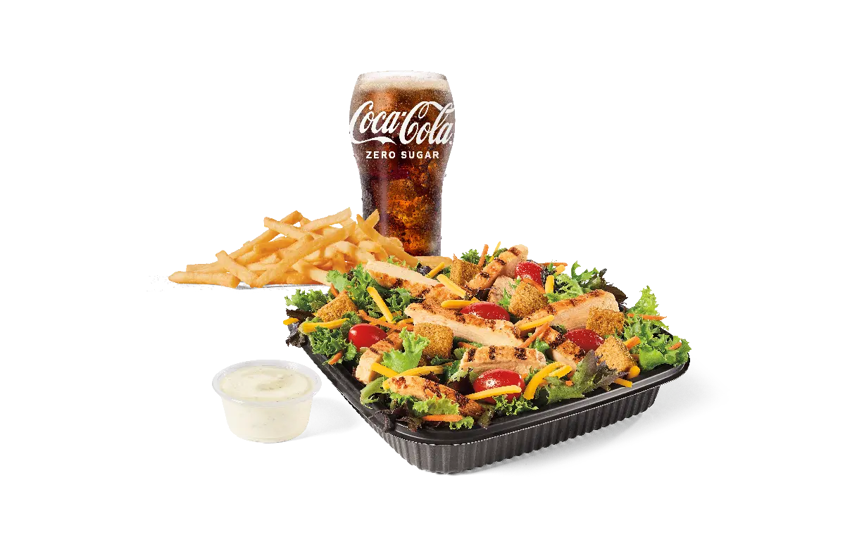 Garden Salad w/ Grilled Chicken Combo