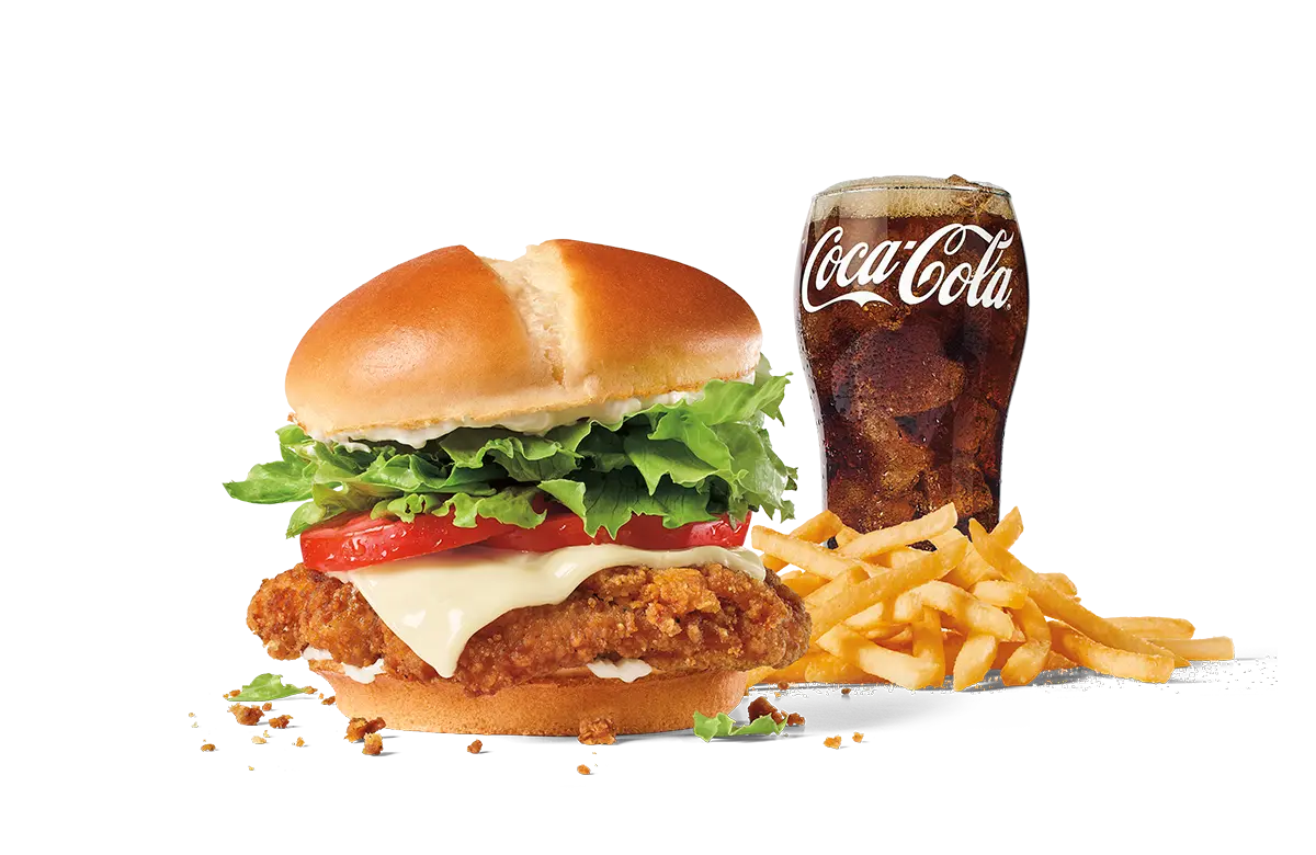 Jack's Spicy Chicken® w/ Cheese Combo