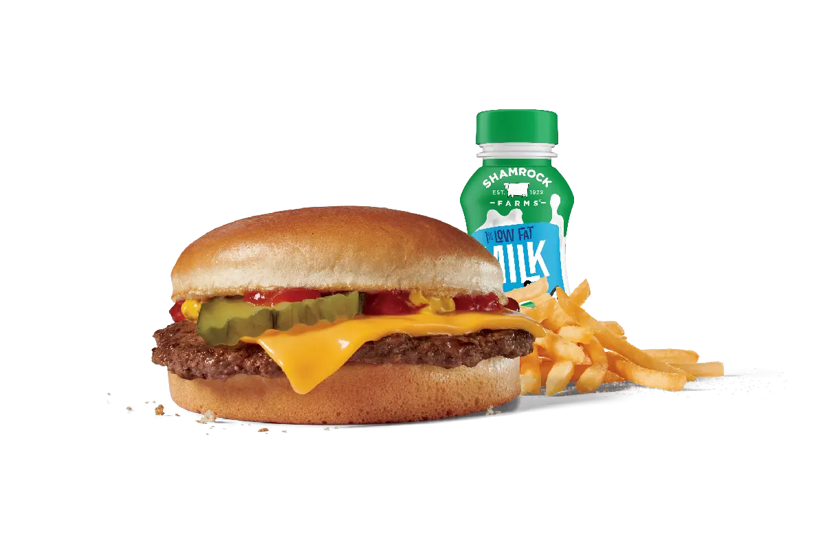 Jr. Cheeseburger Combo