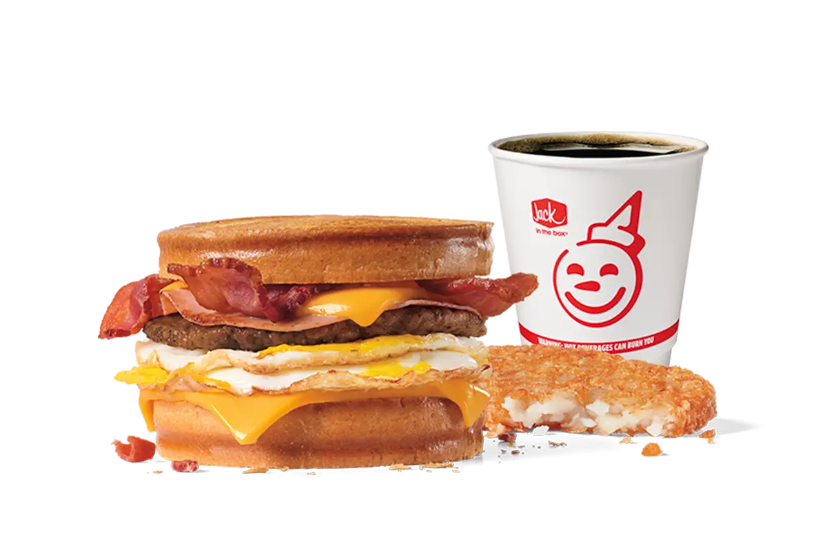 Loaded Breakfast Sandwich Combo