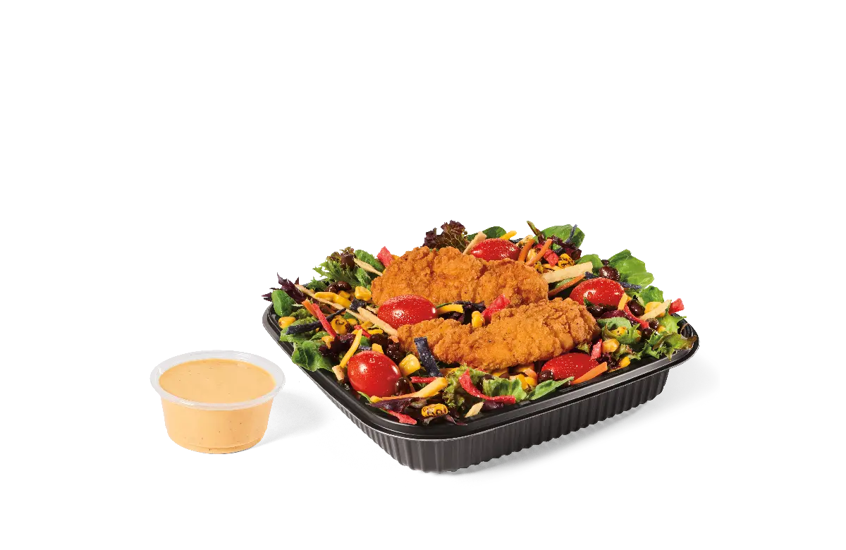 Southwest Salad w/ Crispy Chicken
