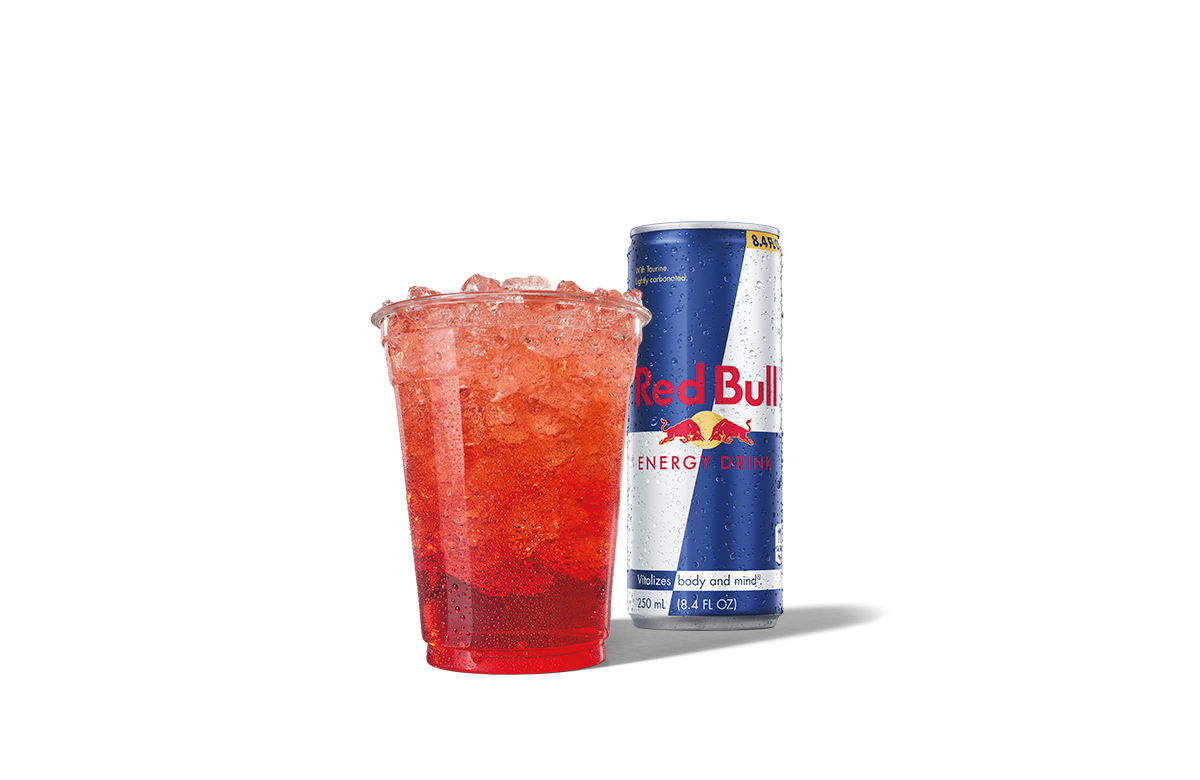 Strawberry Red Daze Red Bull Infusion w/ Red Bull® Energy